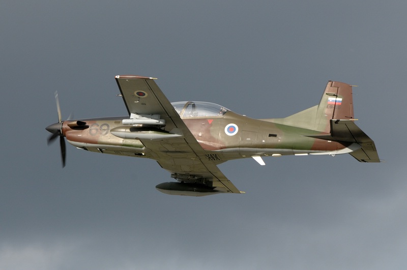 comp_RARO 13_5.jpg - Slovenian PC-9M returning to Náměšt’ Air Base in the evening